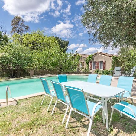 Maison Avec Piscine Location De Vacances Ferme Pedagogique Du Dolmen Le Pouget Exterior foto